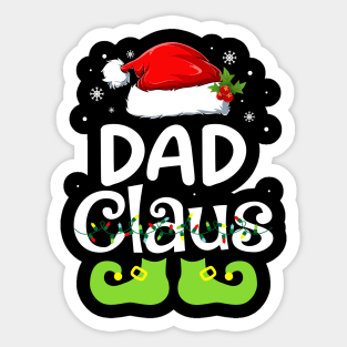 Dad Claus Sticker